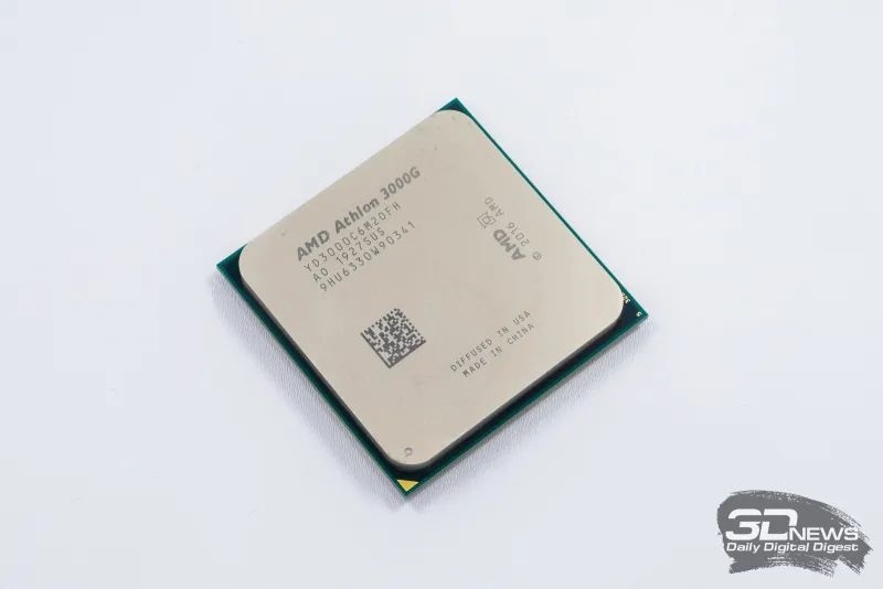 Бюджетный AMD Athlon 3000G переживает очередную молодость, обзаведясь современной упаковкой