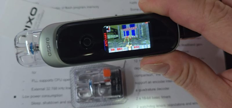 DOOM запустили на вейпе и на калькуляторе