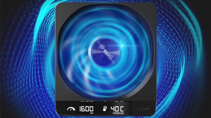 FSP представила вентилятор Zenfan со встроенным ЖК-дисплеем
