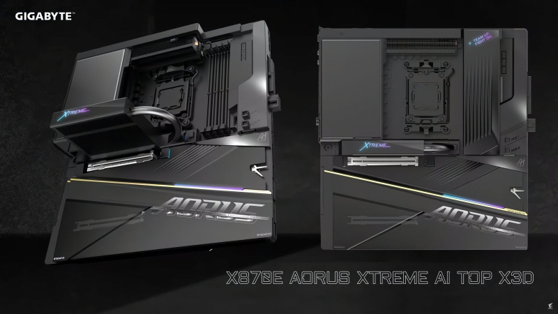 Gigabyte представила оптимизированные для процессоров Ryzen 9000X3D платы X870E Aorus X3D