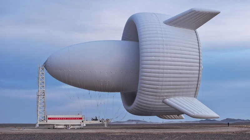 Китай запустил первую в мире летающую ветряную электростанцию мощностью 1 МВт