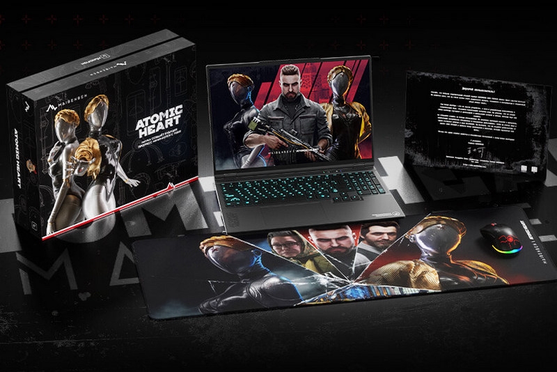 Maibenben представила лимитированный геймерский ноутбук X16B в стиле Atomic Heart