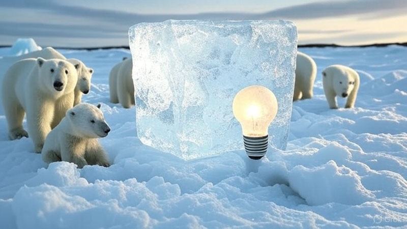 Неожиданным источником дармовой электроэнергии оказался солёный лёд