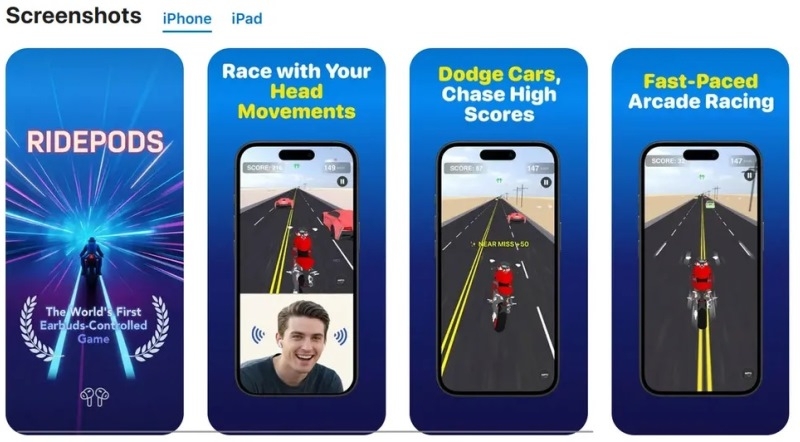 Независимый разработчик придумал, как программно превратить наушники Apple AirPods в игровой контроллер