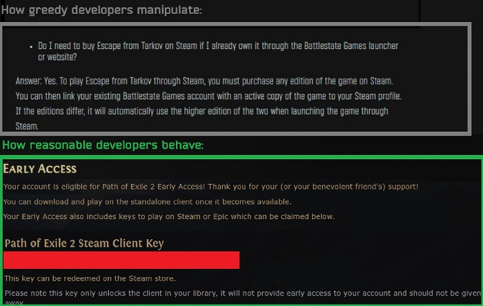 «Никакого уважения к фанатам»: владельцев Escape from Tarkov возмутила необходимость покупать игру в Steam повторно