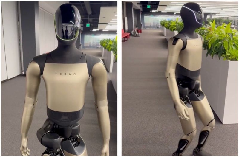 Робот Tesla Optimus нового поколения показался на видео
