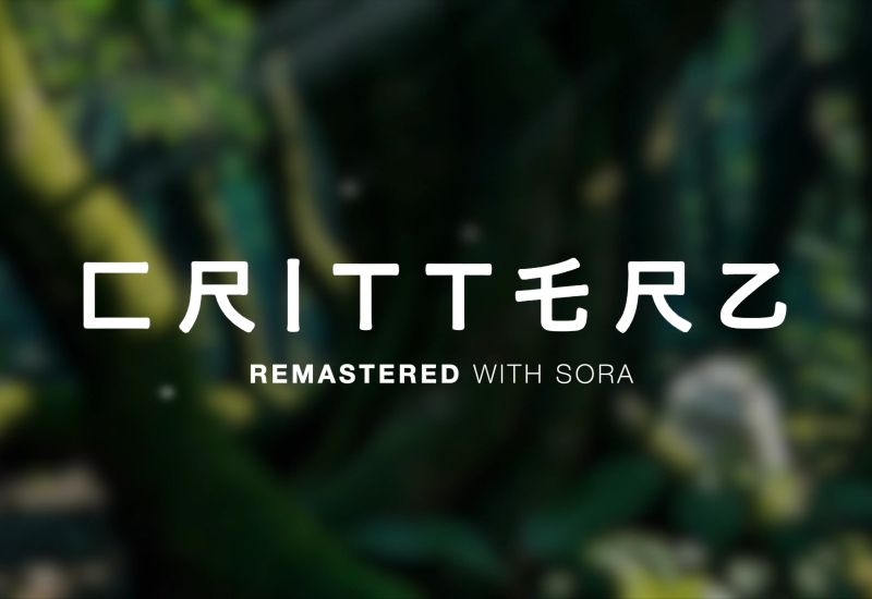 В следующем году выйдет полнометражный мультфильм Critterz, созданный с помощью OpenAI и её ИИ