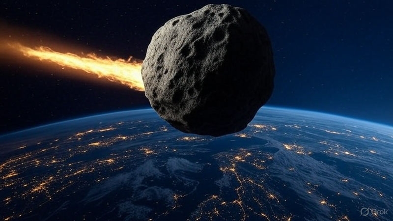 Завтра утром недалеко от Земли пролетит огромный астероид 2025 FA22, и за ним можно понаблюдать онлайн