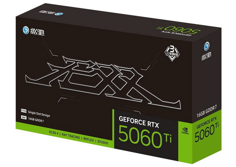 Galax выпустила однослотовую GeForce RTX 5060 Ti с «турбиной»
