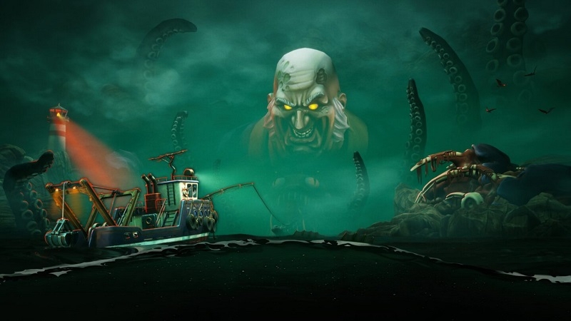 Лавкрафтианское приключение Dreadmoor от российских разработчиков отправит игроков на рыбалку в постапокалиптическом мире