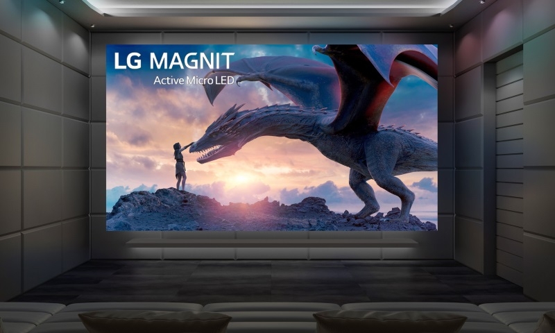 LG представила громадный 136-дюймовый телевизор Magnit Active Micro LED, который мало кто сможет себе позволить