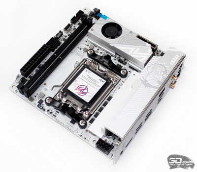 Обзор материнской платы MSI MPG B850I Edge Ti WiFi: не называй меня малышкой