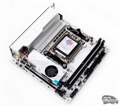 Обзор материнской платы MSI MPG B850I Edge Ti WiFi: не называй меня малышкой