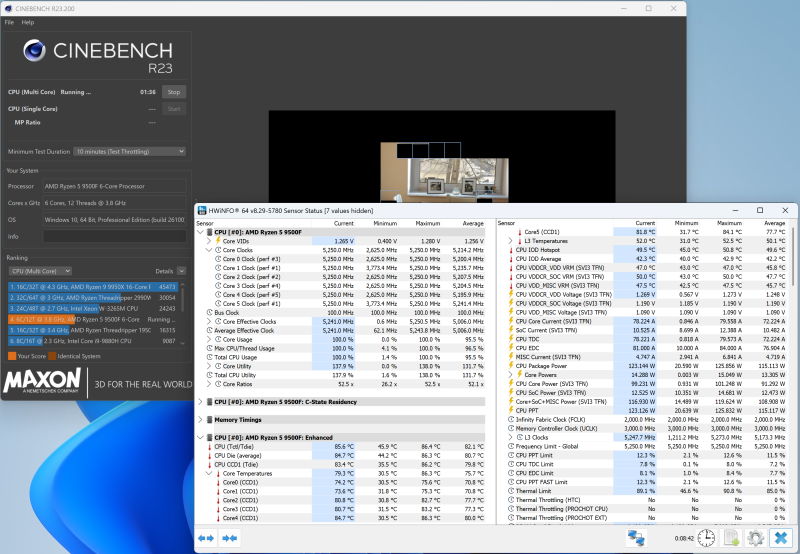 Обзор Ryzen 5 9500F: самый дешёвый Zen 5
