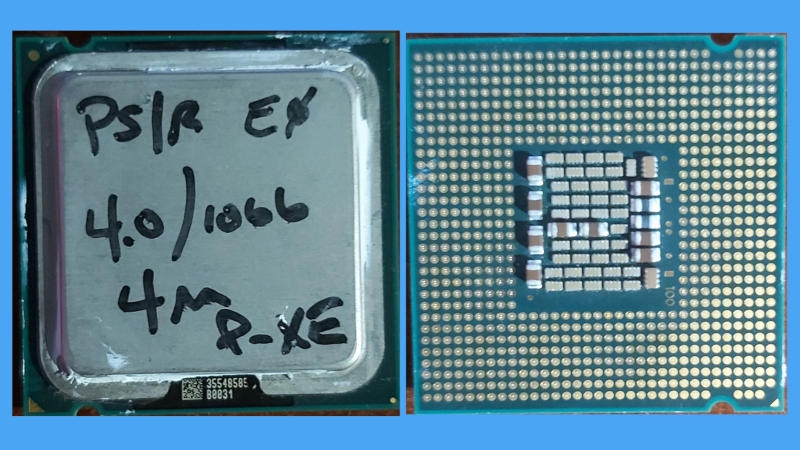 Один из самых редких Intel Pentium 4 показался на фото