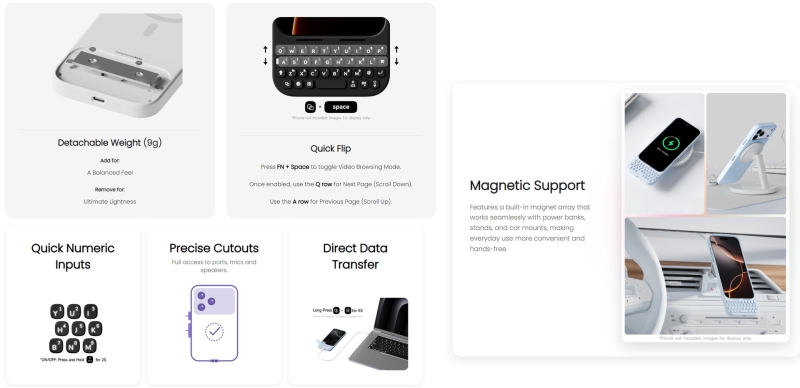 Представлен чехол, который превратит iPhone 17 Pro Max в смартфон в стиле BlackBerry с клавиатурой