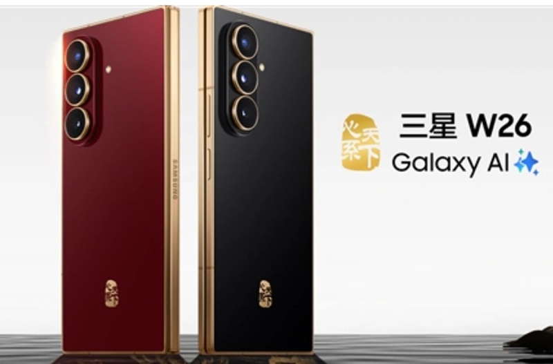 Представлен складной смартфон Samsung W26 — особенная версия Galaxy Z Fold7 для Китая за $2390–2670