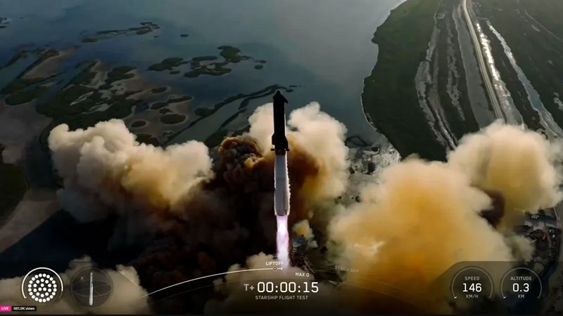 SpaceX снова запустила Starship — полёт мегаракеты впервые прошёл безупречно