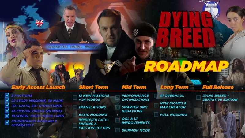 В ранний доступ Steam ворвалась олдскульная стратегия Dying Breed, которая выглядит как потерянная Command & Conquer