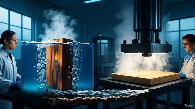 В США в продажу поступила «супердревесина» — в строительстве она заменит сталь