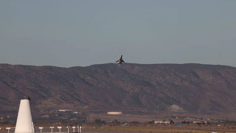 Видео: прототип тихого сверхзвукового авиалайнера NASA X-59 впервые поднялся в небо