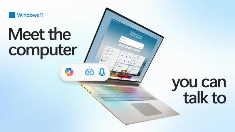 Windows 11 получит голосовое управление, будет следить за происходящим на экране и выполнять поручения пользователя