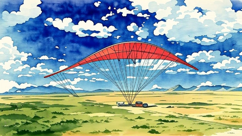 Китай испытал самого большого в мире воздушного змея для добычи электричества из подъёмной силы ветра