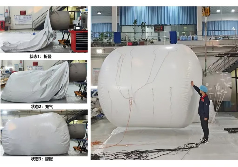 Космическое надувательство: Китай готов развернуть на орбите надувную фабрику