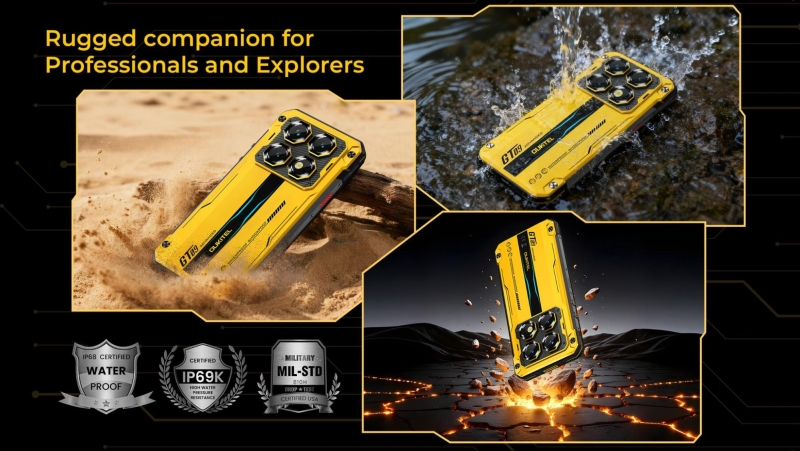 Oukitel WP60 — сверхпрочный смартфон с ёмкой батареей и ярким дизайном