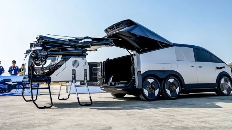 Первый сухопутный авианосец XPeng сошёл с конвейера — скоро начнутся поставки всем желающим