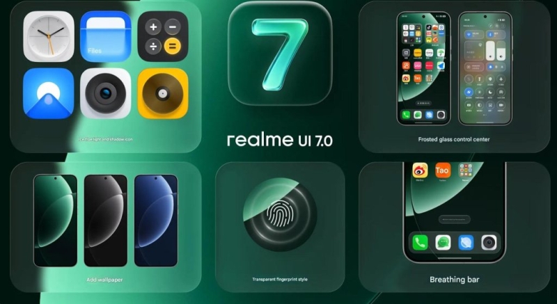 Realme представила оболочку Realme UI 7.0 с дизайном в стиле Apple Liquid Glass — её получат почти 50 смартфонов