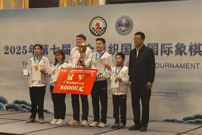 Сборная России стала чемпионом турнира стран ШОС по шахматам — и у 3DNews есть повод для гордости