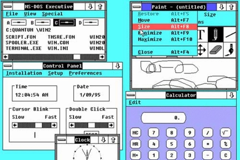 Windows 1.0 вышла ровно 40 лет назад — ей хватало 256 Кбайт ОЗУ и одной дискеты